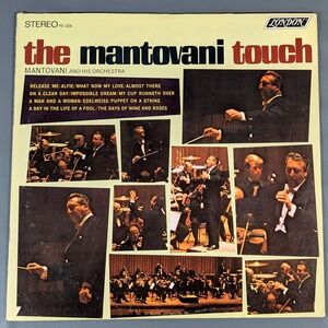 Mantovani The Mantovani Touch 1968 London PS 526 Stereo 12" Vinyl LP NM/VG+